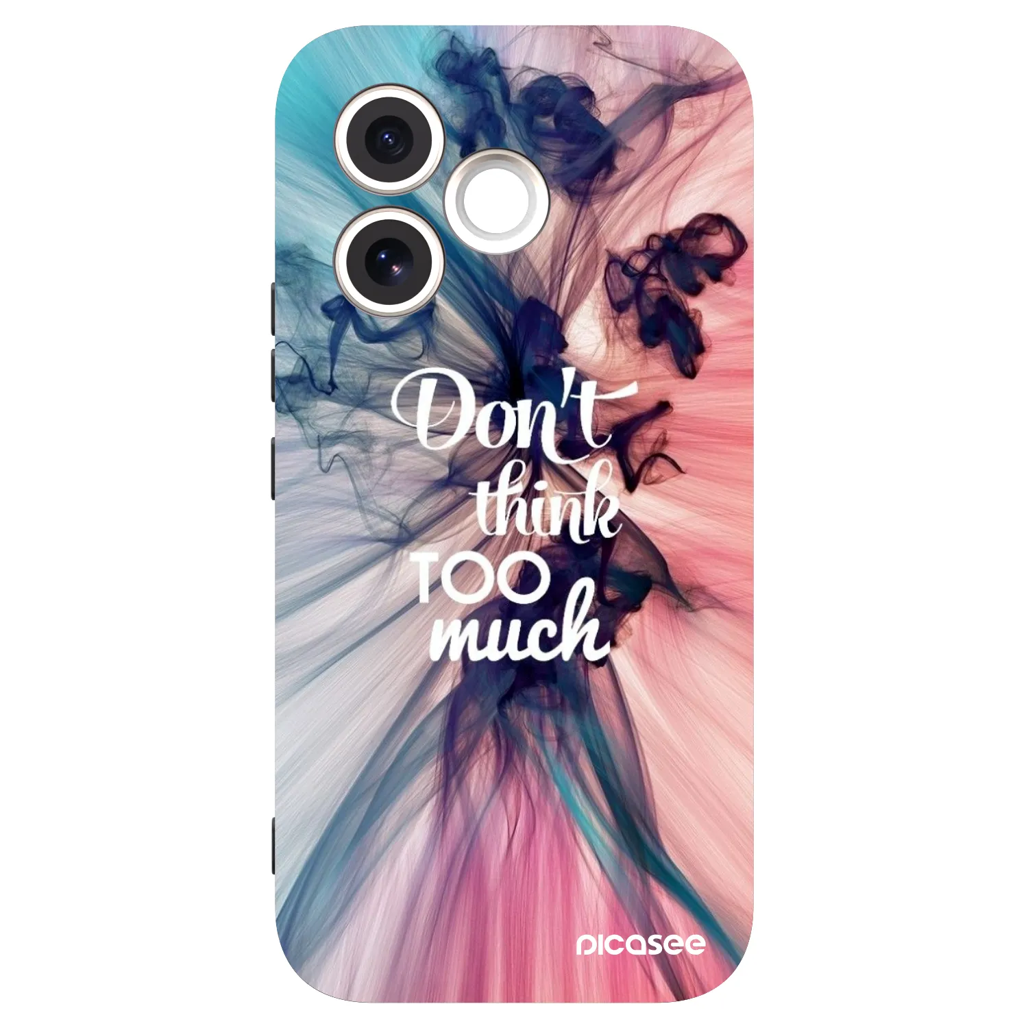 Picasee silikónový čierny obal pre Honor 600 Lite - Nemysli toľko
