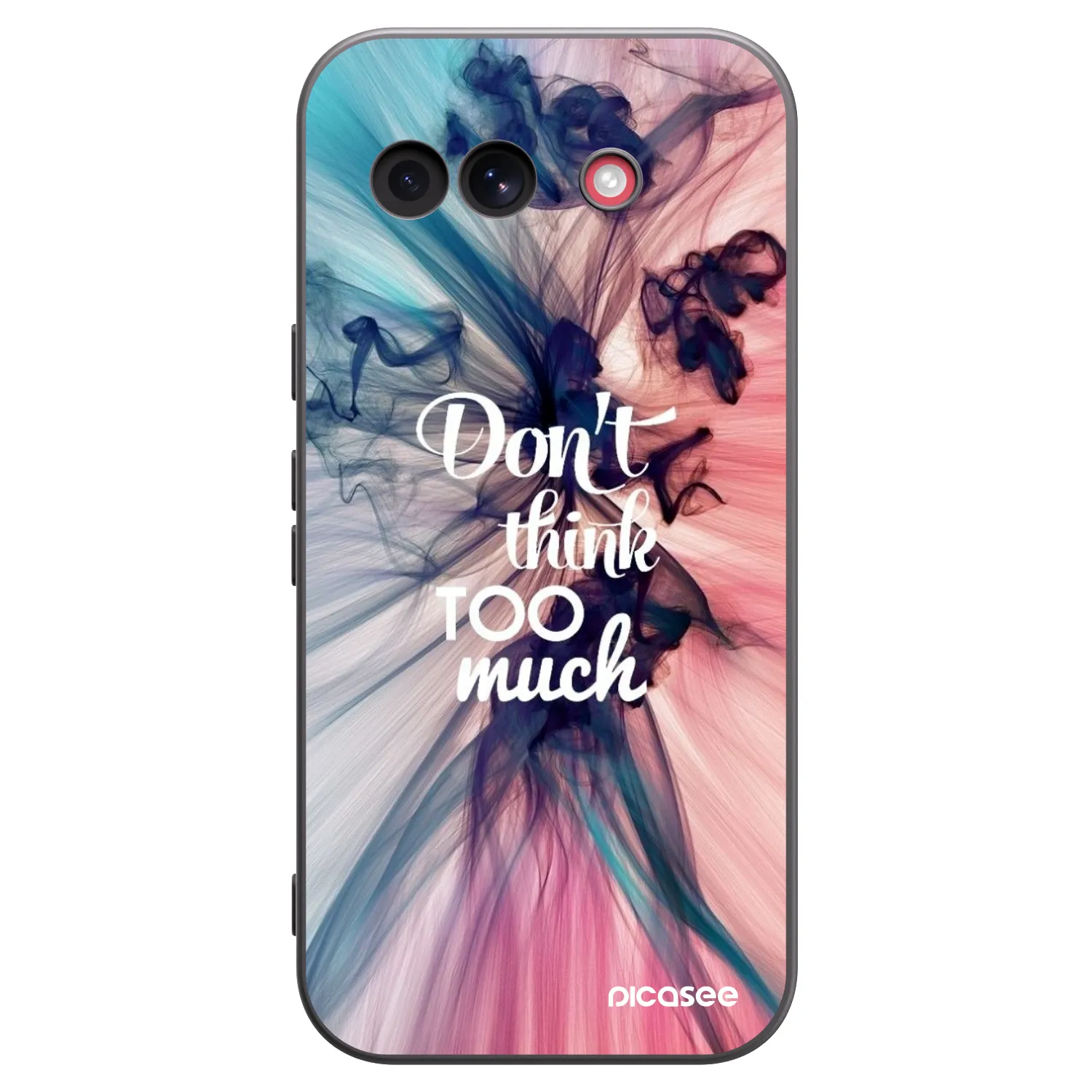 Picasee silikónový čierny obal pre Google Pixel 10a - Nemysli toľko
