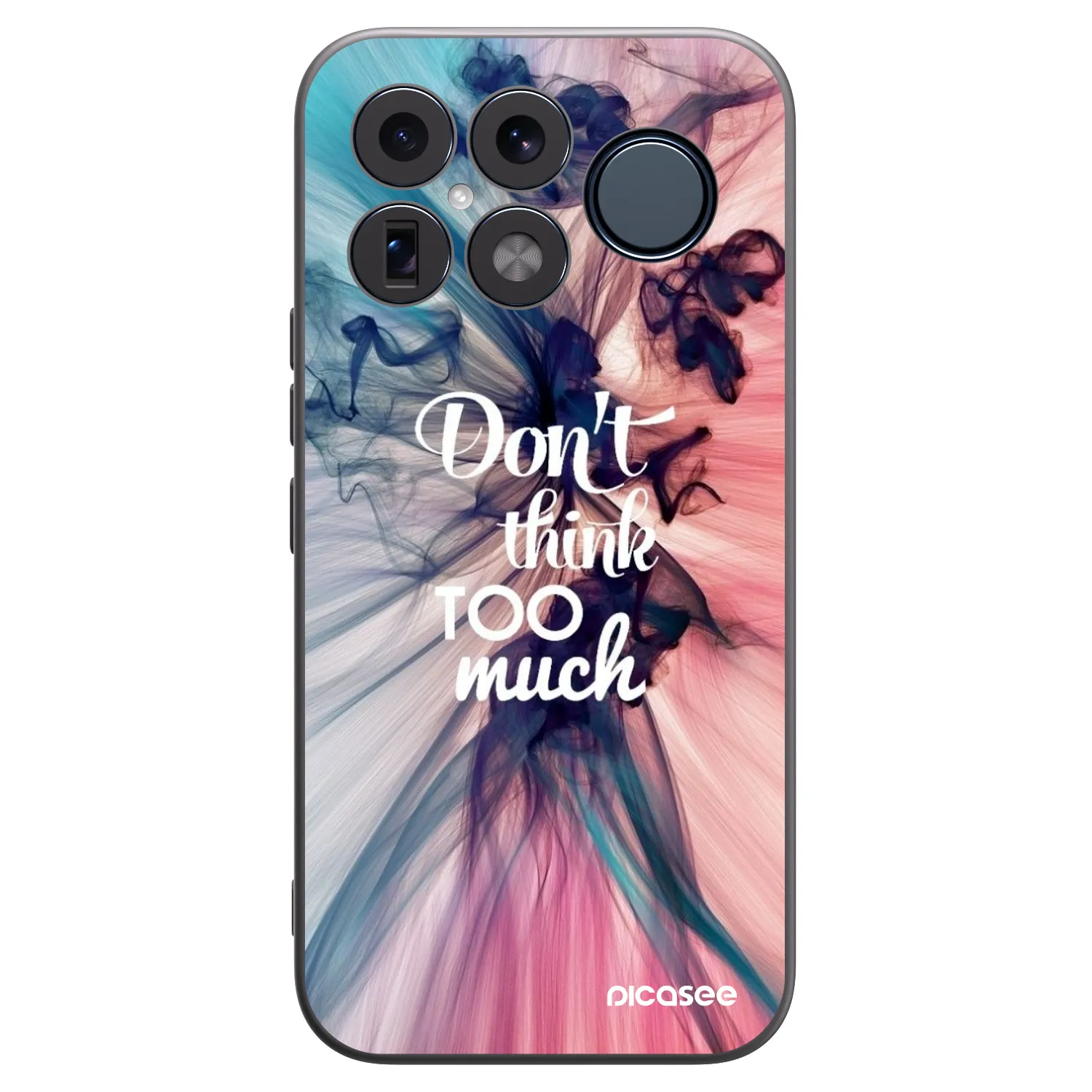 Picasee silikónový čierny obal pre Xiaomi Poco F8 Ultra - Nemysli toľko