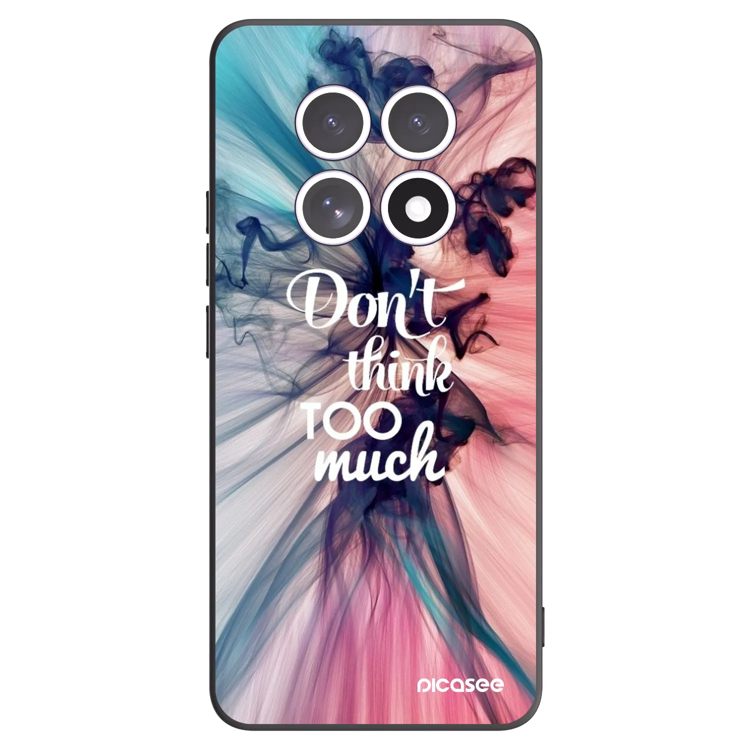 Picasee silikónový čierny obal pre Xiaomi Redmi Note 15 5G - Nemysli toľko