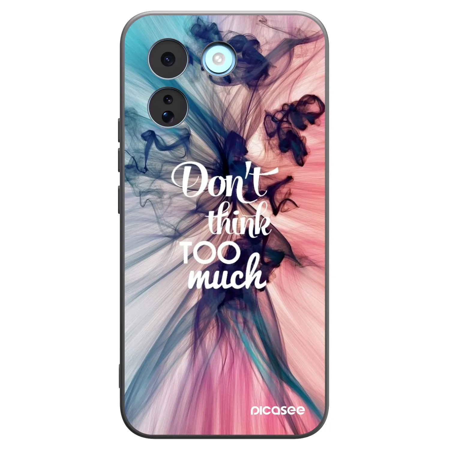 Picasee silikónový čierny obal pre Xiaomi Redmi Note 17 Pro MAX 5G - Nemysli toľko