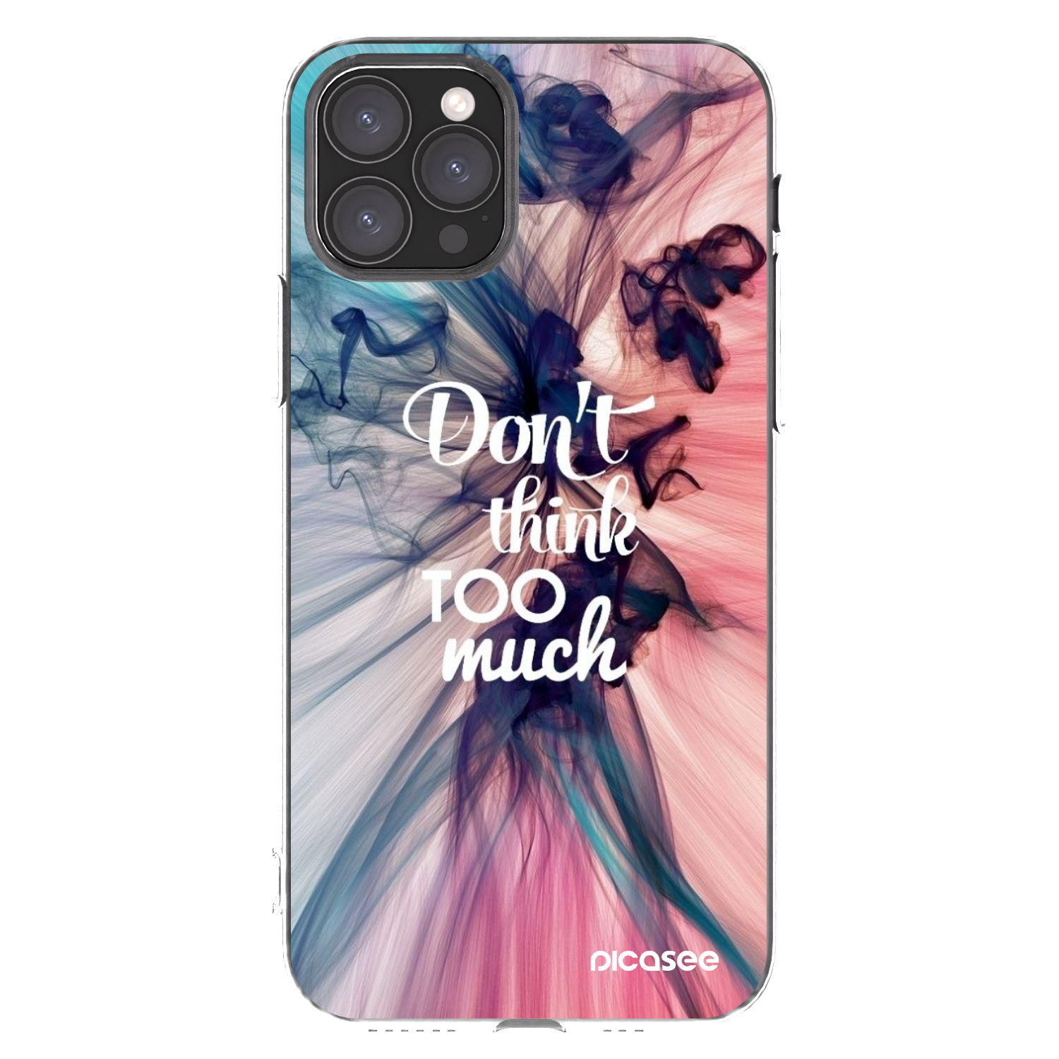 Picasee silikónový prehľadný obal pre Apple iPhone 11 Pro - Nemysli toľko