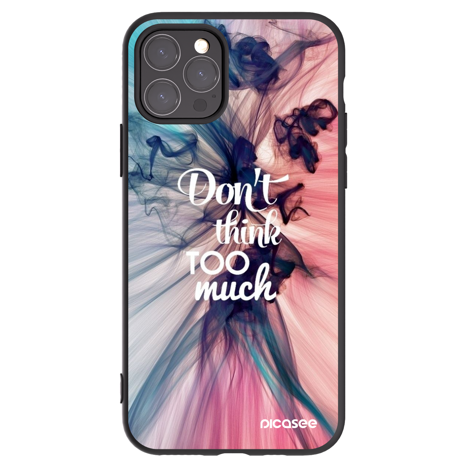 Picasee silikónový čierny obal pre Apple iPhone 11 Pro - Nemysli toľko