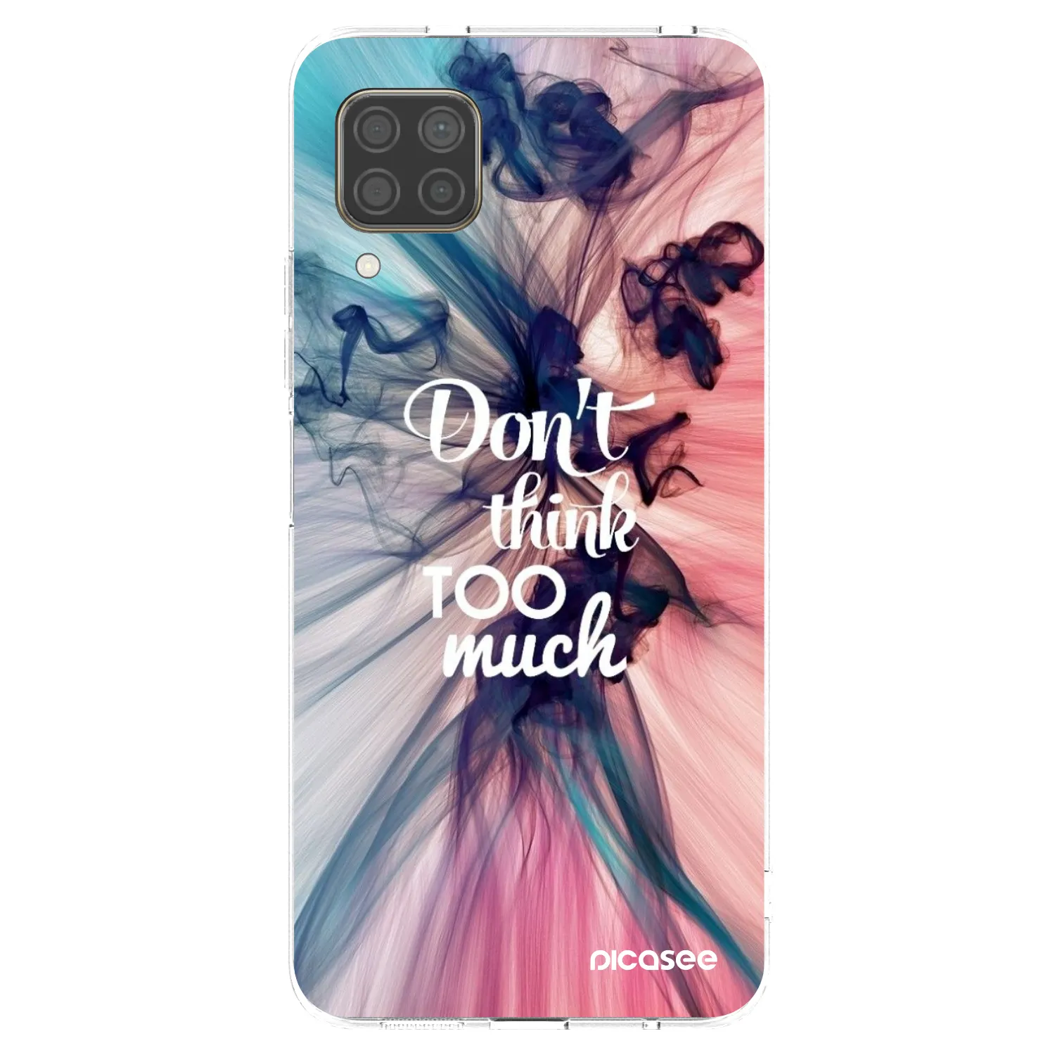 Picasee silikónový prehľadný obal pre Huawei P40 Lite - Nemysli toľko