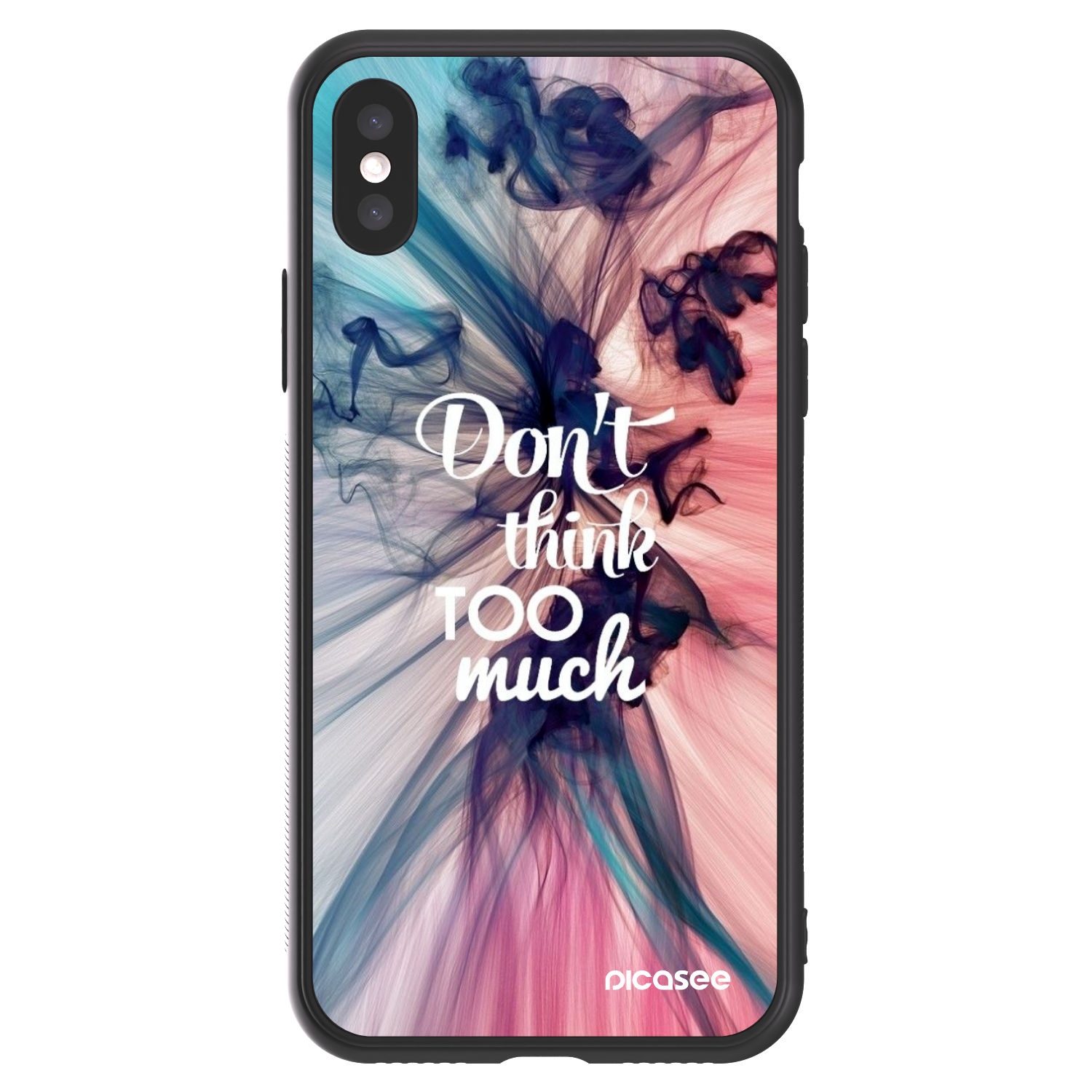 Picasee ULTIMATE CASE pro Apple iPhone X/XS - Nemysli toľko