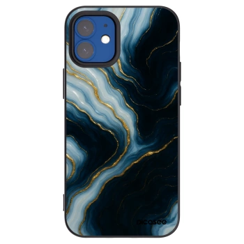 Picasee silikónový čierny obal pre Apple iPhone 12 mini - Luna