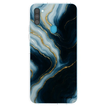Picasee silikónový prehľadný obal pre Samsung Galaxy M11 - Luna