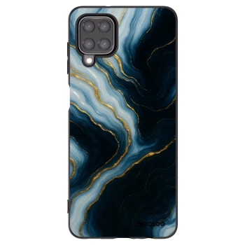 Picasee silikónový čierny obal pre Samsung Galaxy A12 A125F - Luna