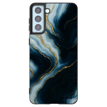 Picasee silikónový čierny obal pre Samsung Galaxy S21+ 5G G996F - Luna