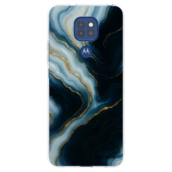 Picasee silikónový prehľadný obal pre Motorola Moto G9 Play - Luna