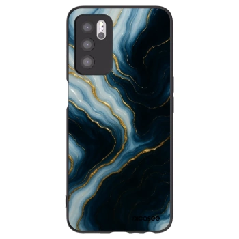 Picasee silikónový čierny obal pre OPPO A16s - Luna