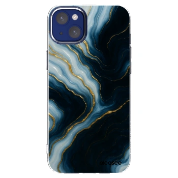 Picasee silikónový prehľadný obal pre Apple iPhone 14 Plus - Luna
