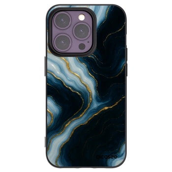 Picasee silikónový čierny obal pre Apple iPhone 14 Pro - Luna