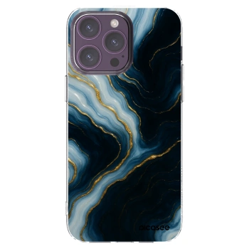 Picasee silikónový prehľadný obal pre Apple iPhone 14 Pro Max - Luna