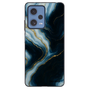 Picasee silikónový čierny obal pre Xiaomi Redmi Note 12 Pro 5G - Luna