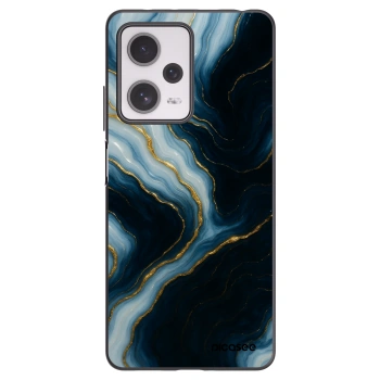Picasee silikónový čierny obal pre Xiaomi Redmi Note 12 Pro+ 5G - Luna