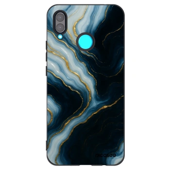 Picasee silikónový čierny obal pre Huawei Nova 3 - Luna
