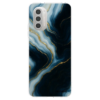 Picasee silikónový prehľadný obal pre Motorola Moto G51 - Luna