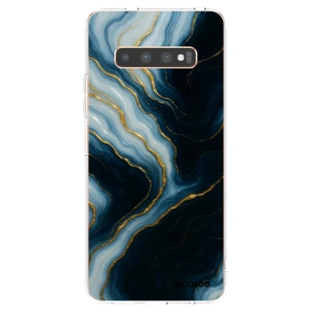 Picasee silikónový prehľadný obal pre Samsung Galaxy S10 Plus G975 - Luna