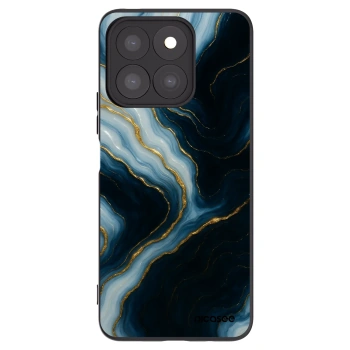 Picasee silikónový čierny obal pre Honor X8c - Luna