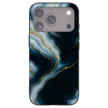 Picasee silikónový čierny obal pre Apple iPhone 17 Pro - Luna