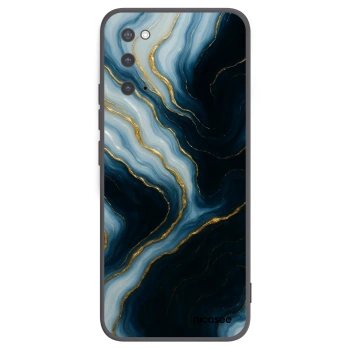 Picasee silikónový čierny obal pre Samsung Galaxy S20 G980F - Luna