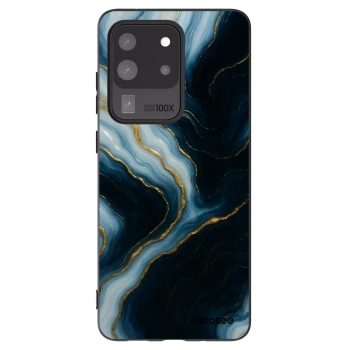 Picasee silikónový čierny obal pre Samsung Galaxy S20 Ultra 5G G988F - Luna