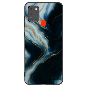Picasee silikónový čierny obal pre Samsung Galaxy A21s - Luna