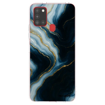 Picasee silikónový prehľadný obal pre Samsung Galaxy A21s - Luna