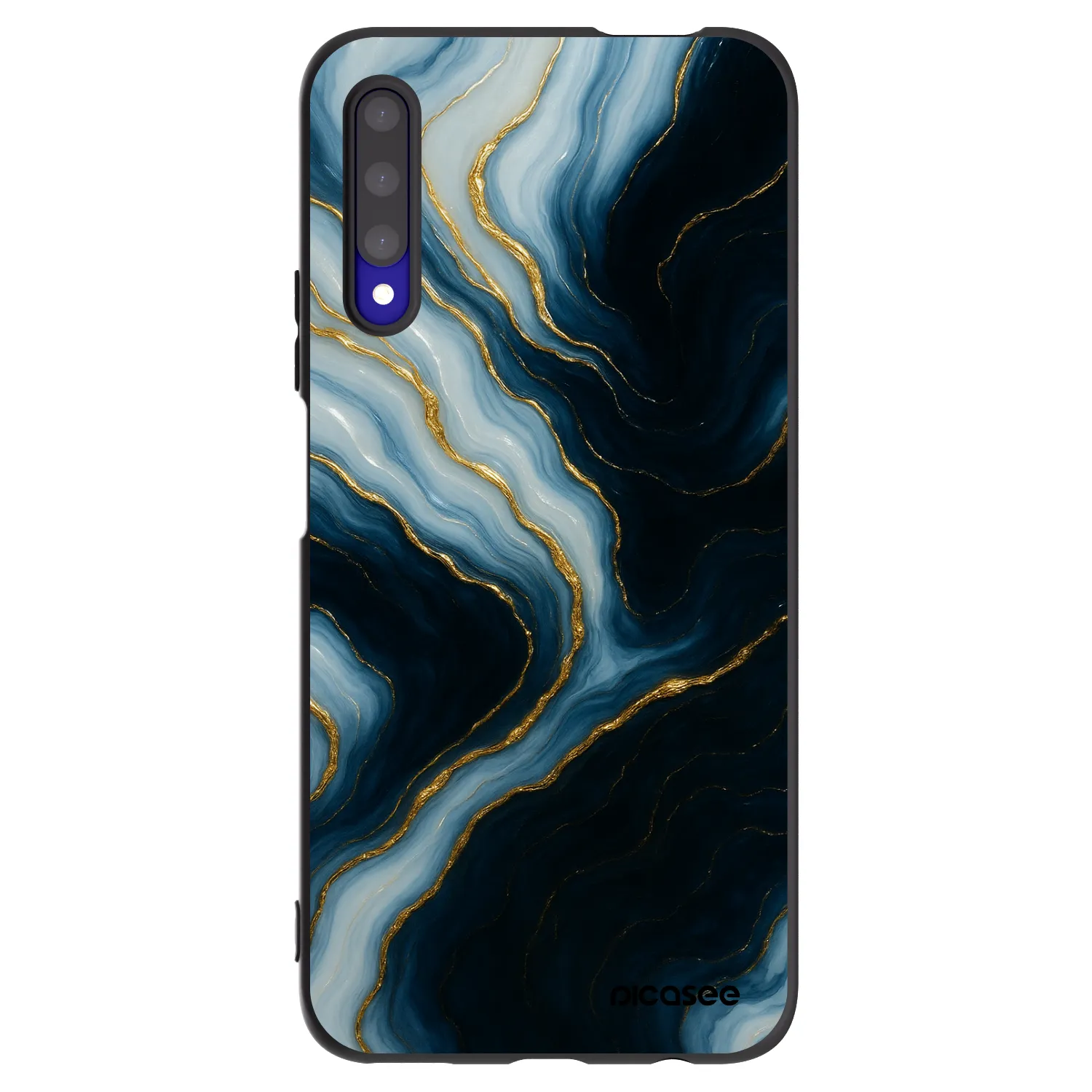 Picasee silikónový čierny obal pre Honor 9X Pro - Luna