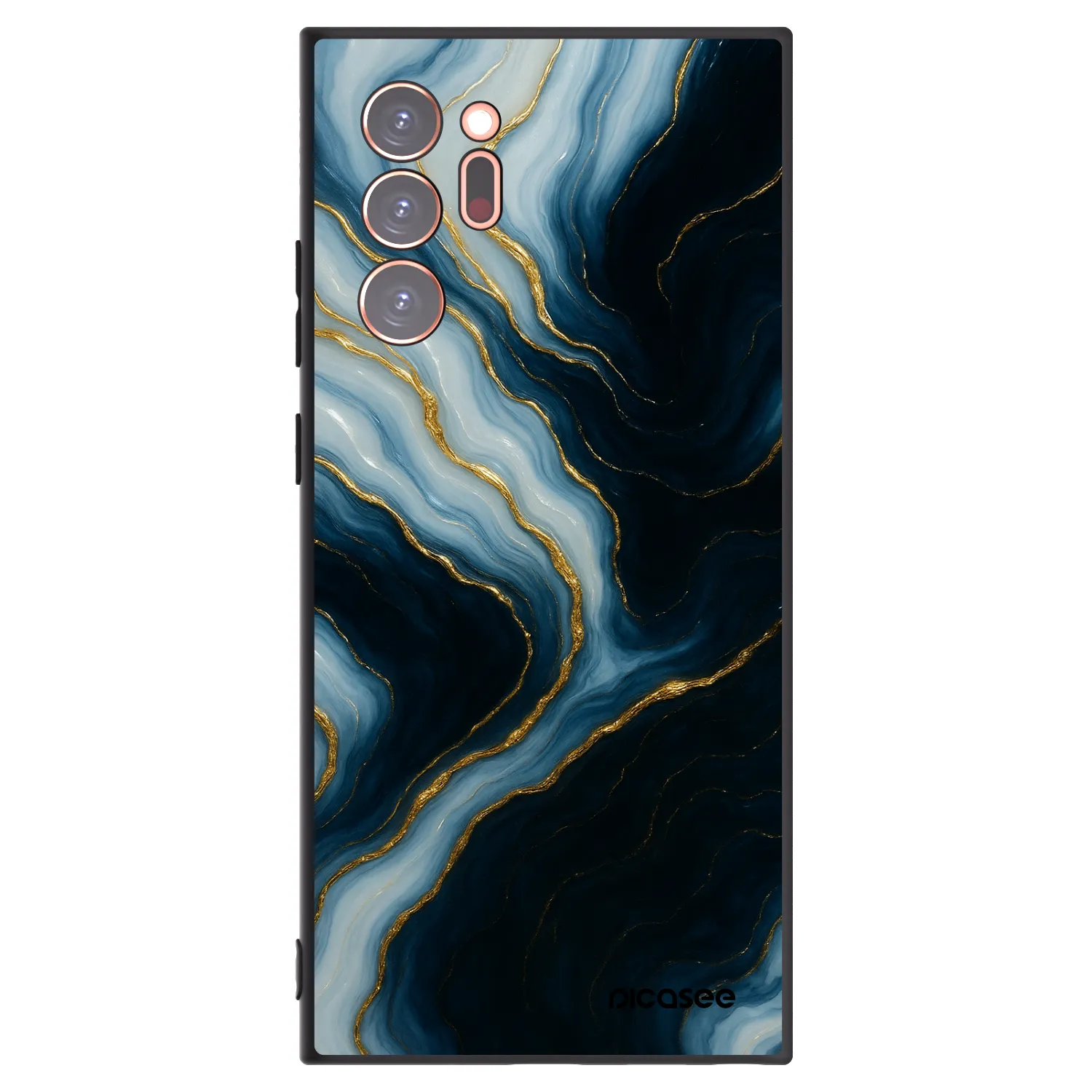 Picasee silikónový čierny obal pre Samsung Galaxy Note 20 Ultra - Luna