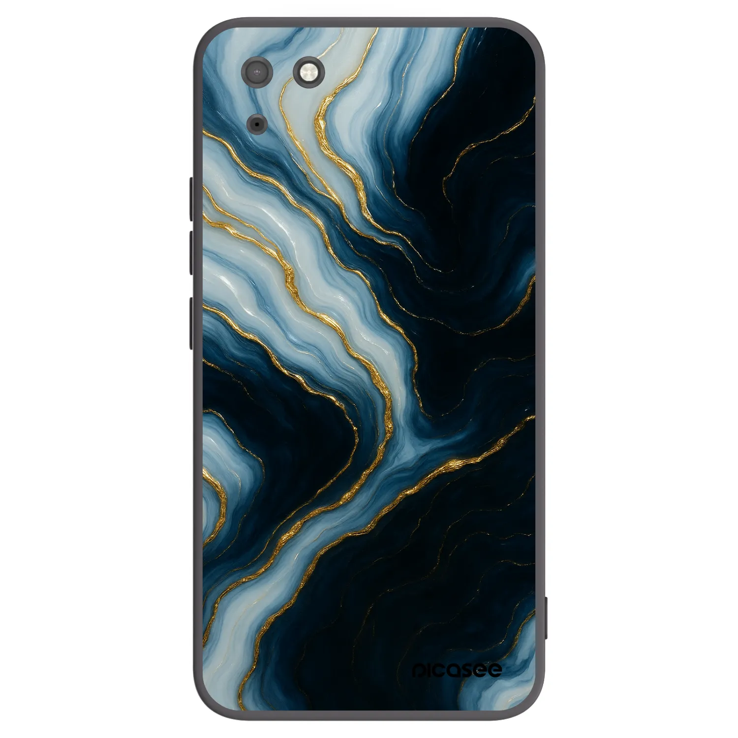 Picasee silikónový čierny obal pre Huawei Y5P - Luna