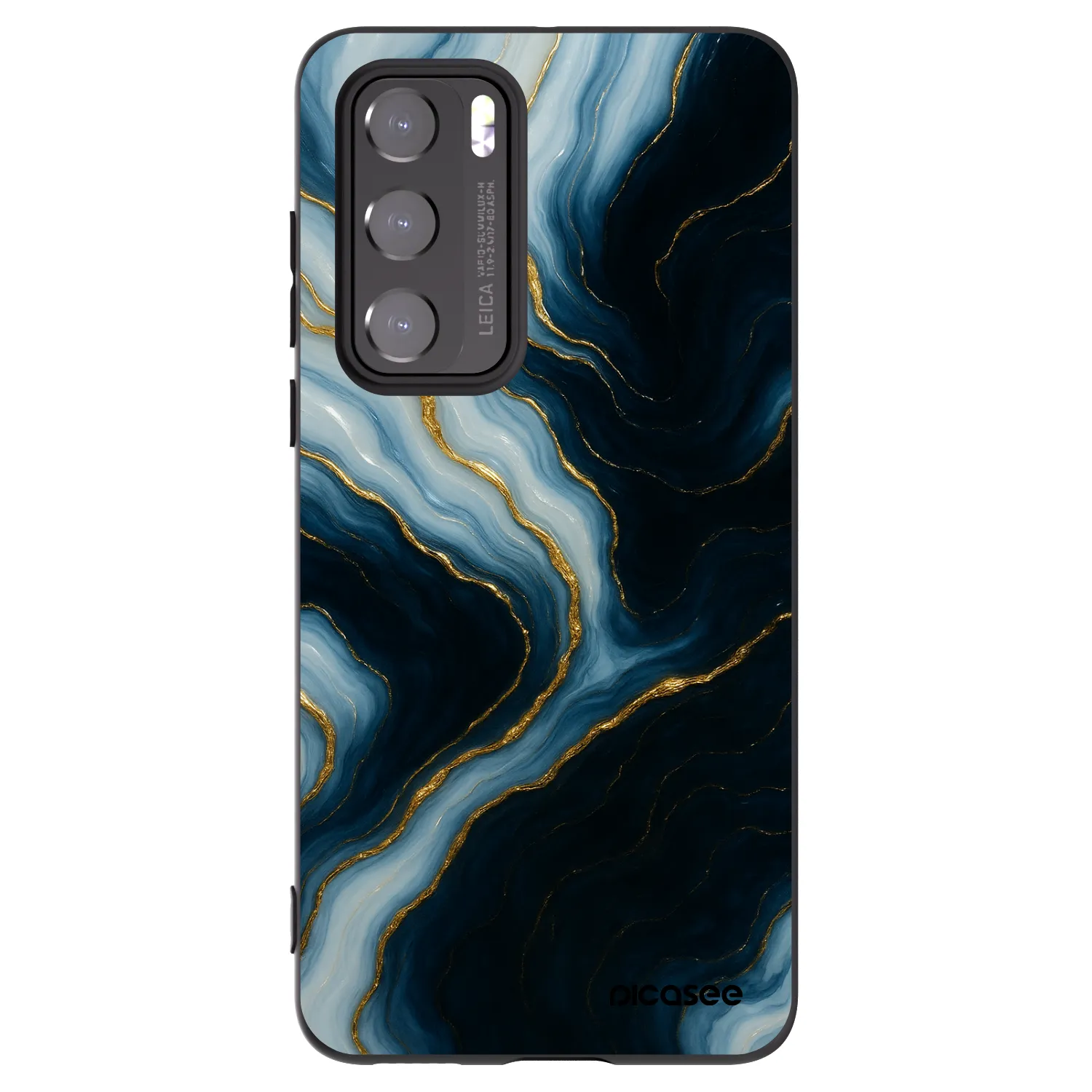 Picasee silikónový čierny obal pre Huawei P40 - Luna