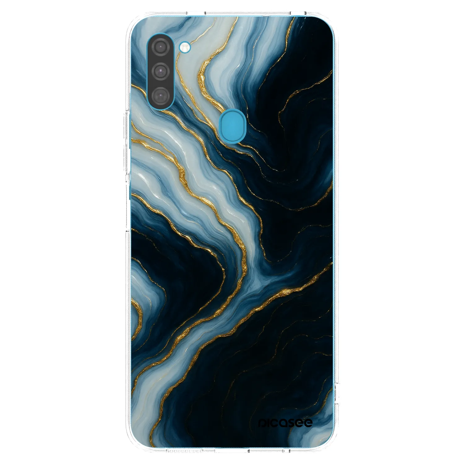 Picasee silikónový prehľadný obal pre Samsung Galaxy M11 - Luna