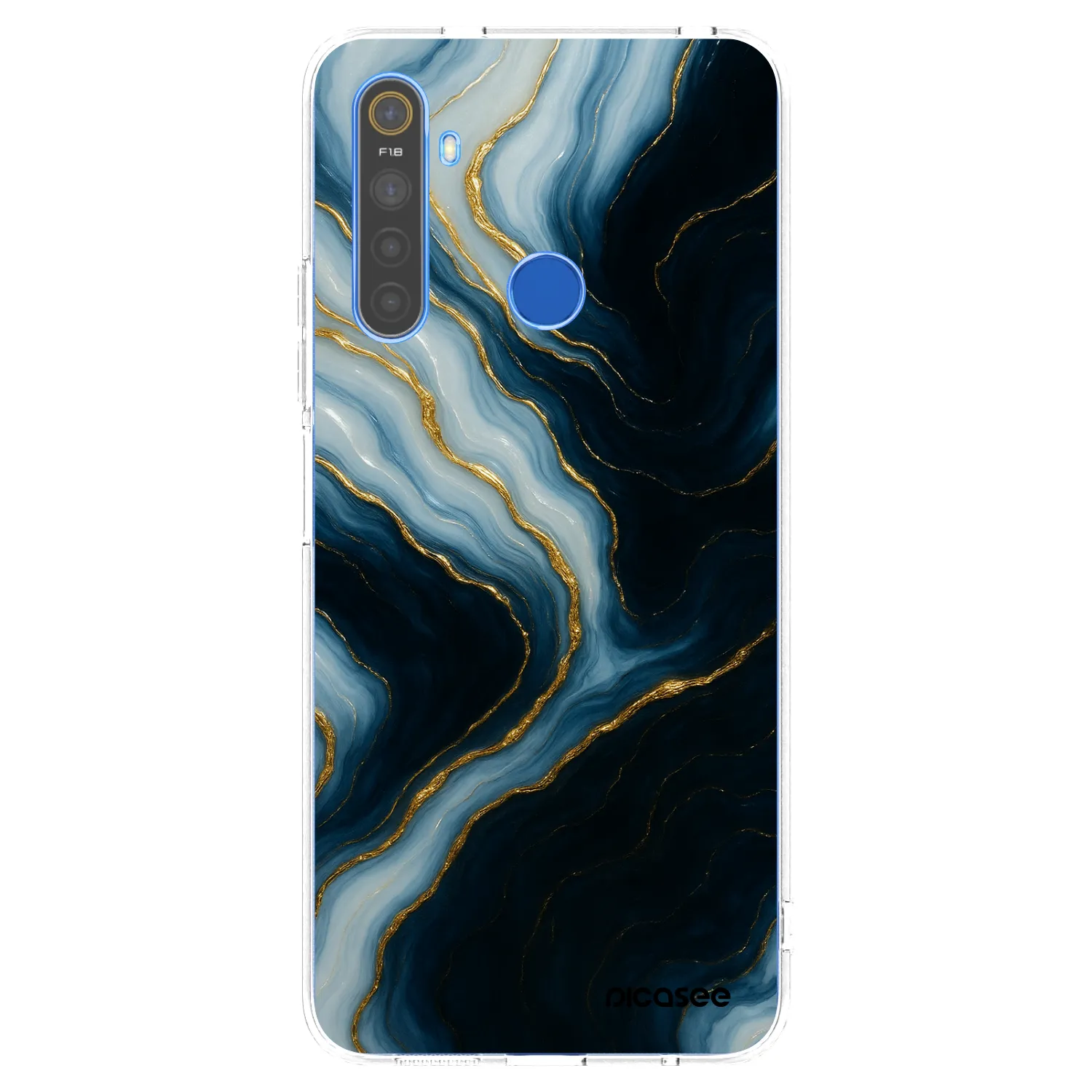 Picasee silikónový prehľadný obal pre Realme 5 - Luna