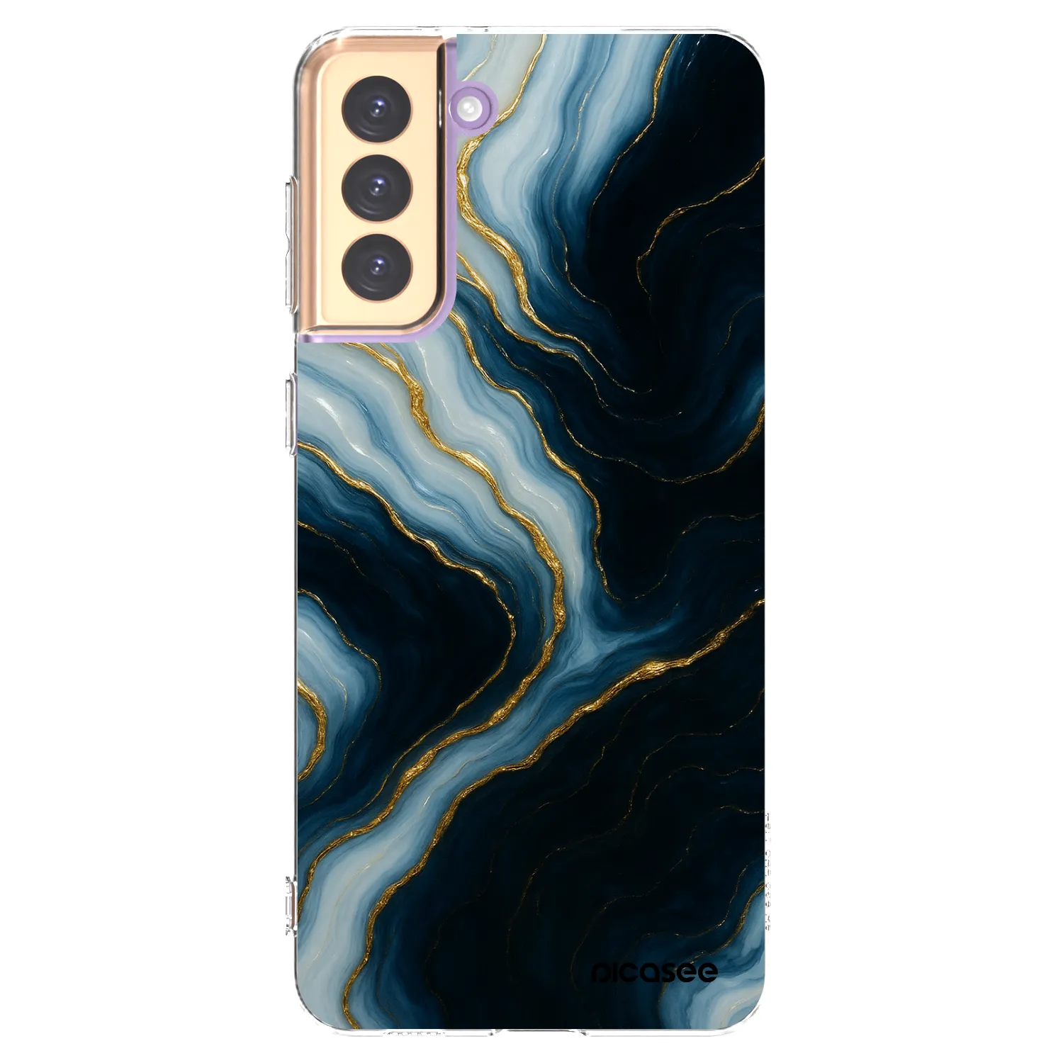 Picasee silikónový prehľadný obal pre Samsung Galaxy S21+ 5G G996F - Luna