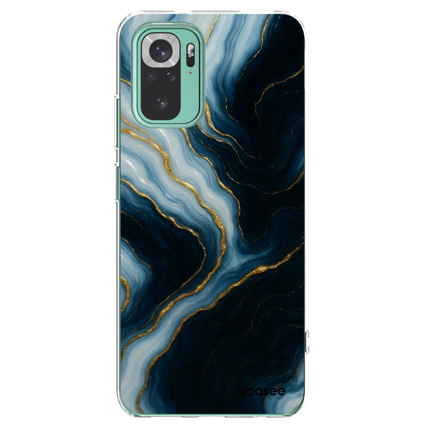 Picasee silikónový prehľadný obal pre Xiaomi Redmi Note 10 Pro - Luna