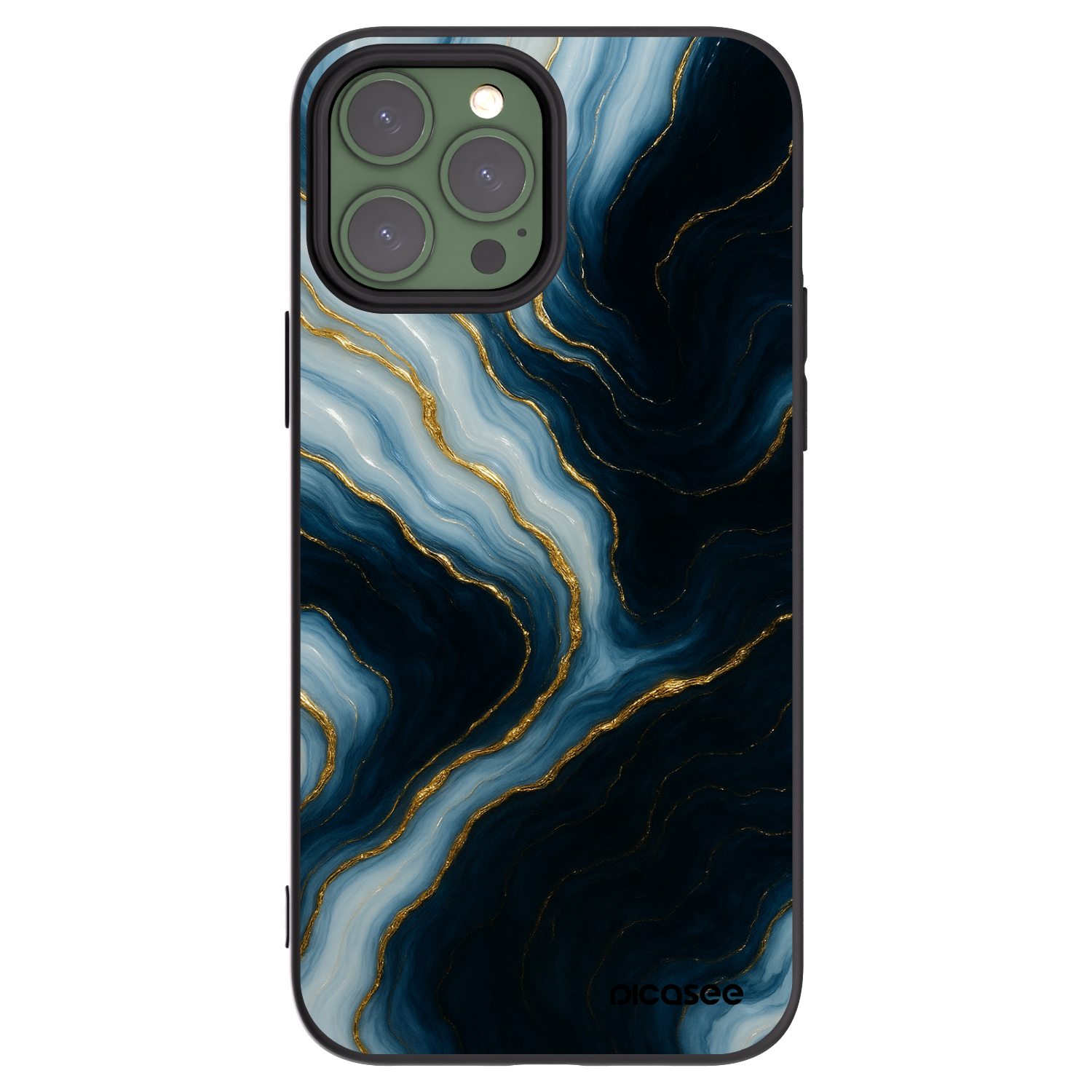 Silikónový čierny obal pre Apple iPhone 13 Pro Max - Luna