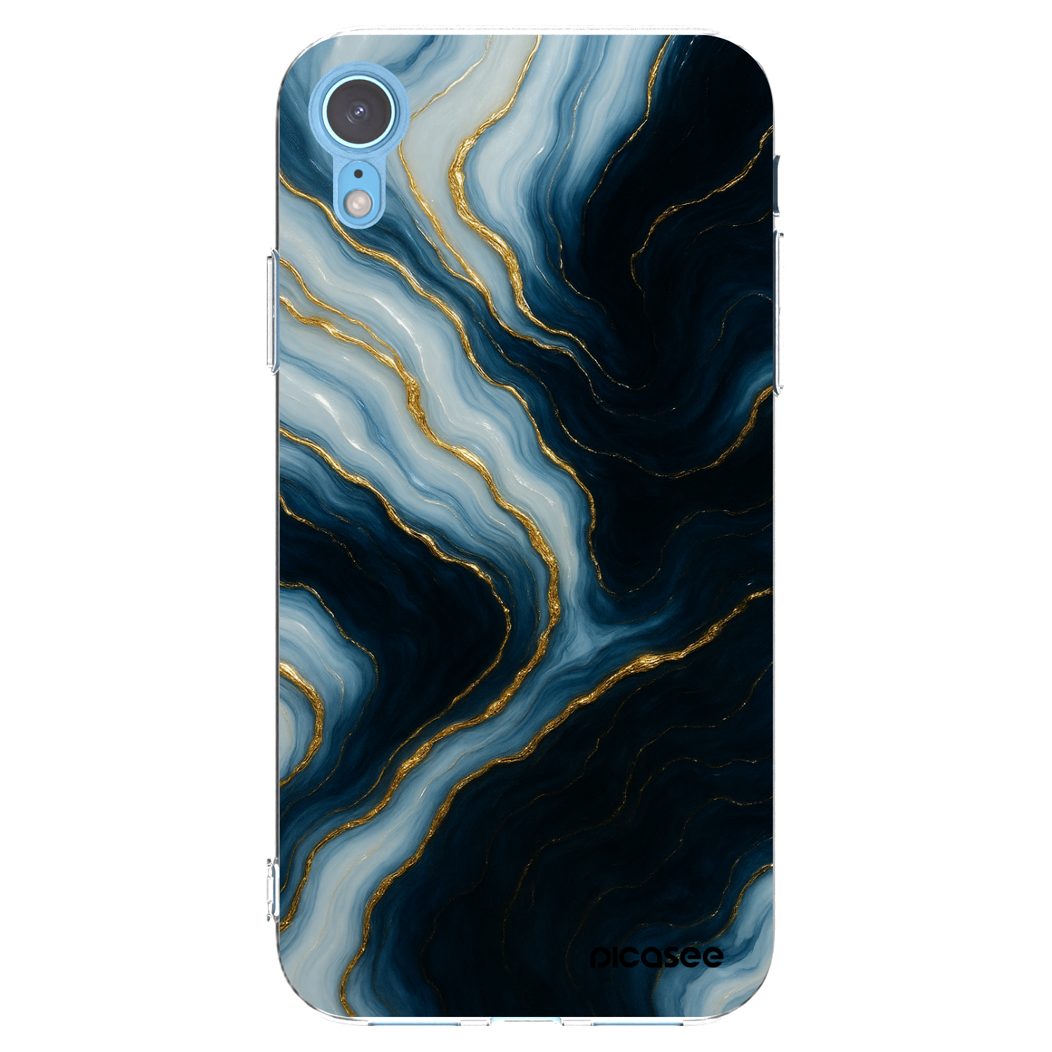 Picasee silikónový prehľadný obal pre Apple iPhone XR - Luna