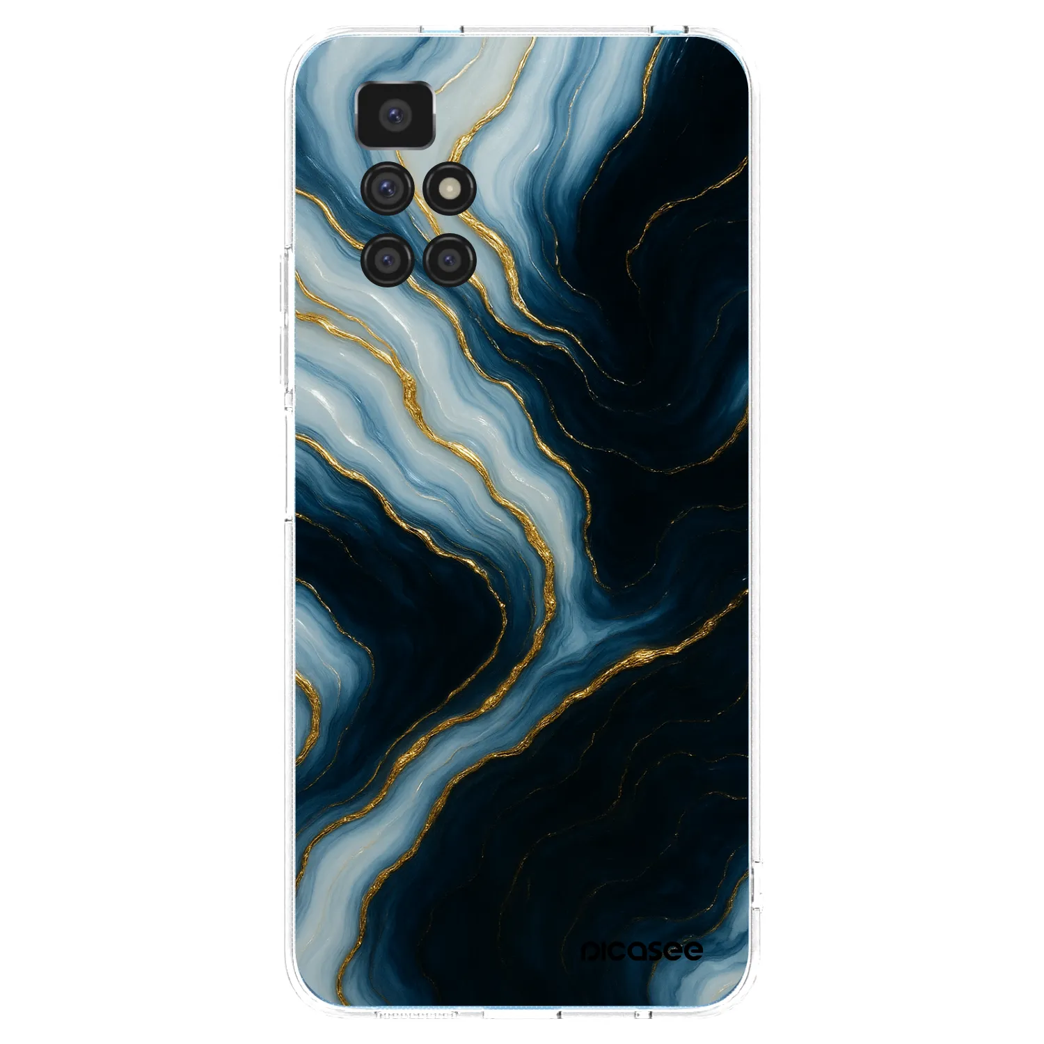 Picasee silikónový prehľadný obal pre Xiaomi Redmi 10 - Luna