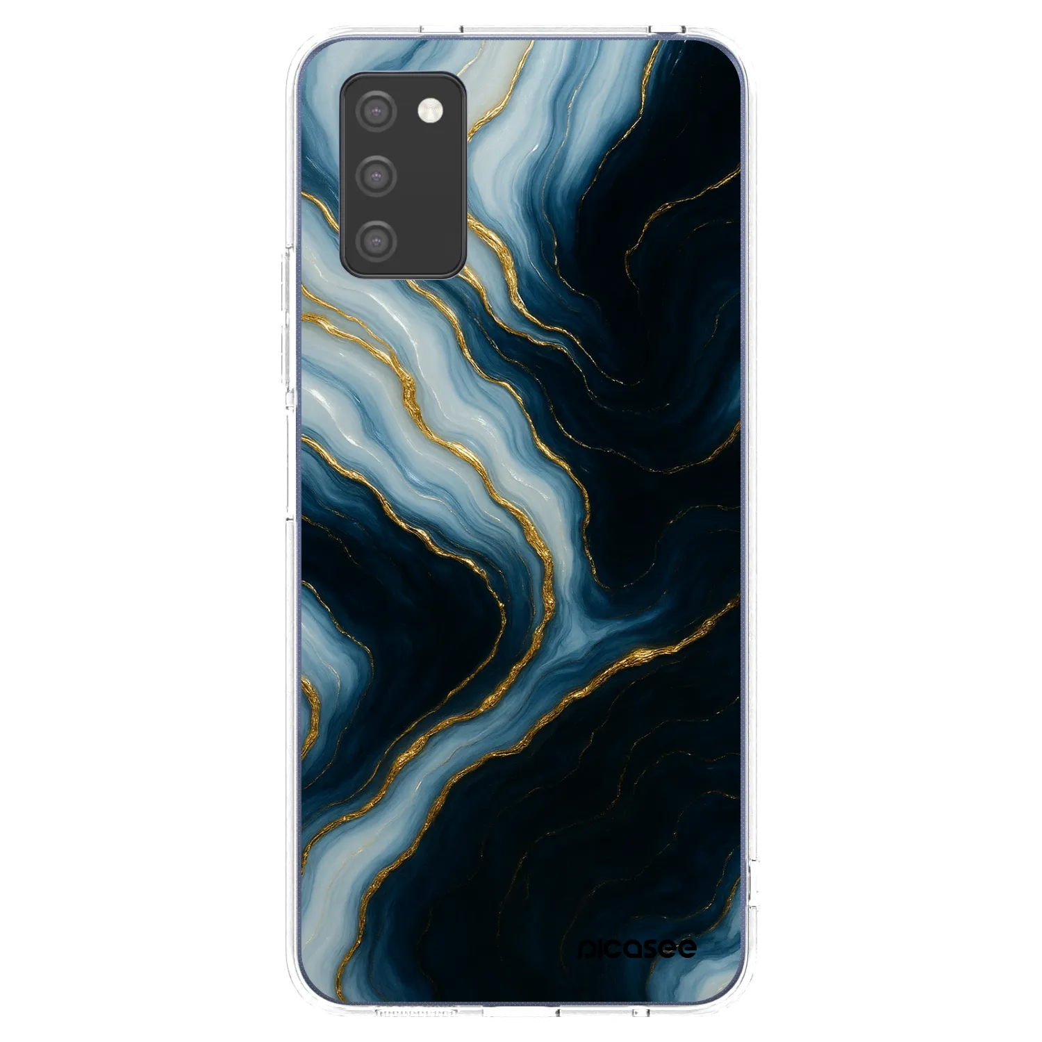 Picasee silikónový prehľadný obal pre Samsung Galaxy A03s A037G - Luna