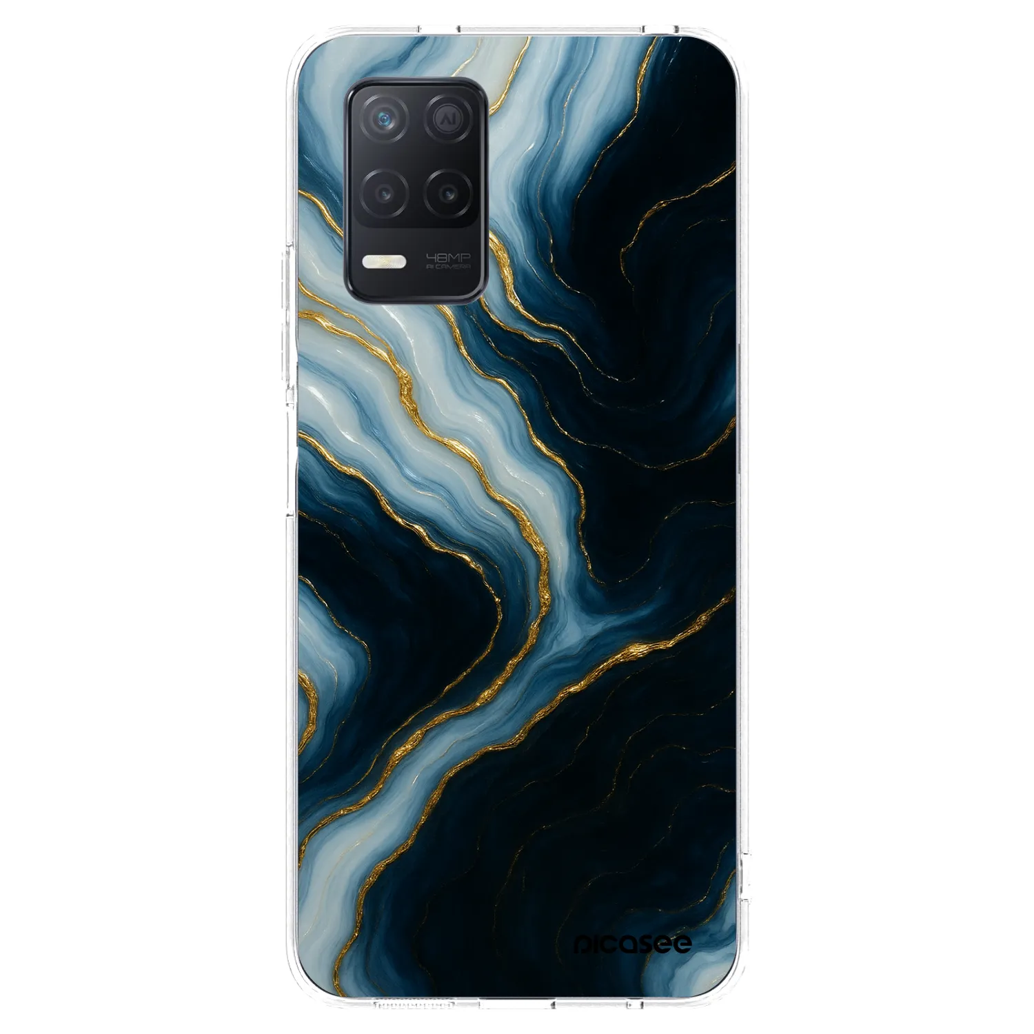 Picasee silikónový prehľadný obal pre Realme 8 5G - Luna