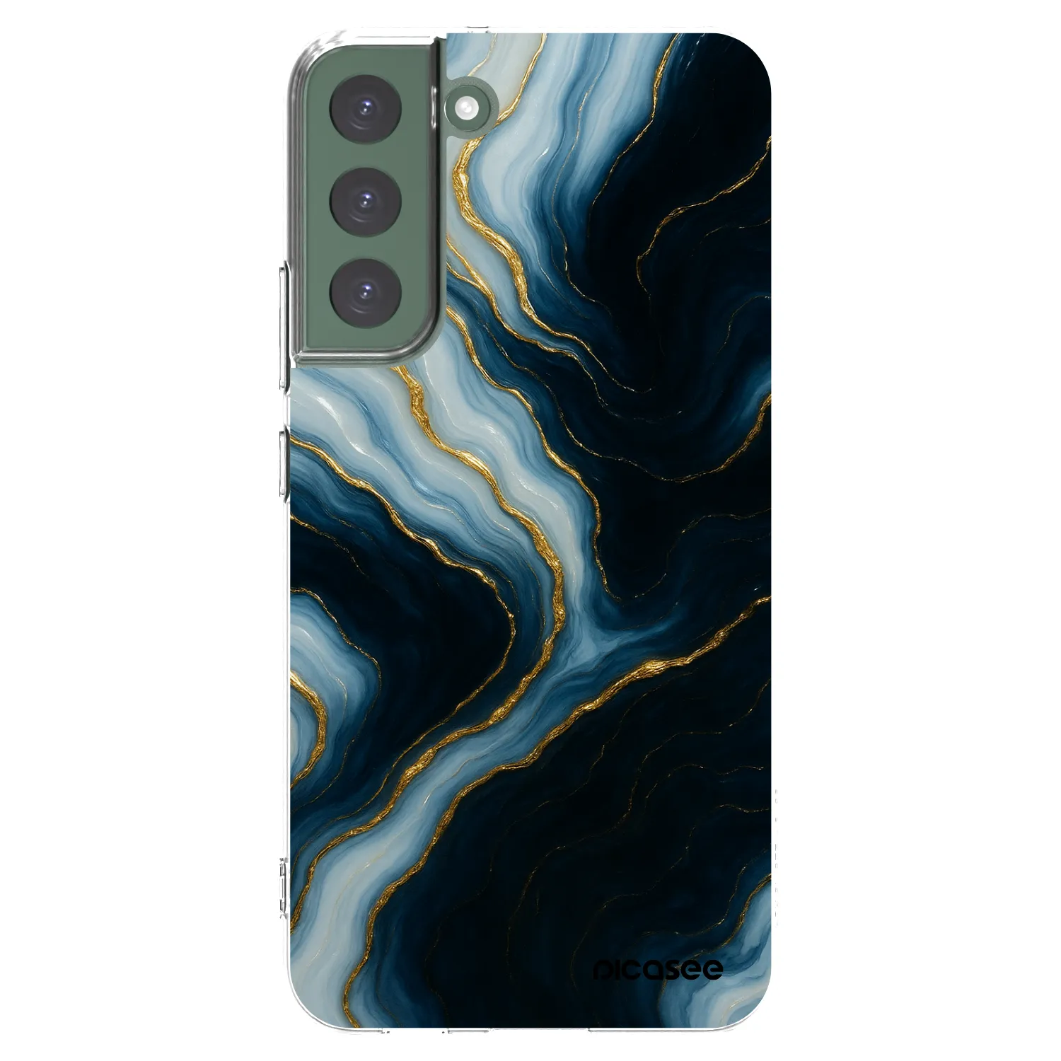 Picasee silikónový prehľadný obal pre Samsung Galaxy S22+ 5G - Luna