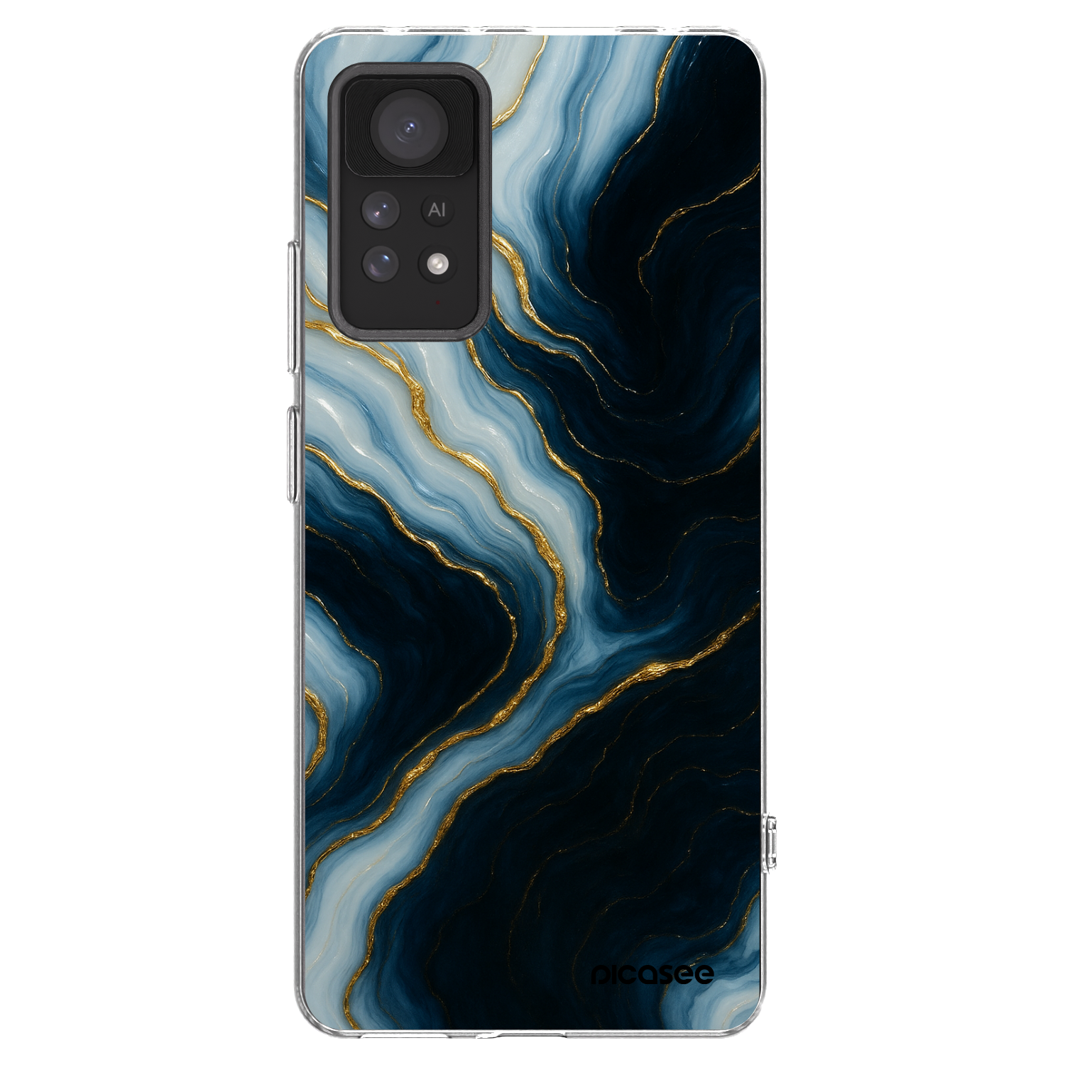 Picasee silikónový prehľadný obal pre Xiaomi Redmi Note 11 Pro 5G - Luna