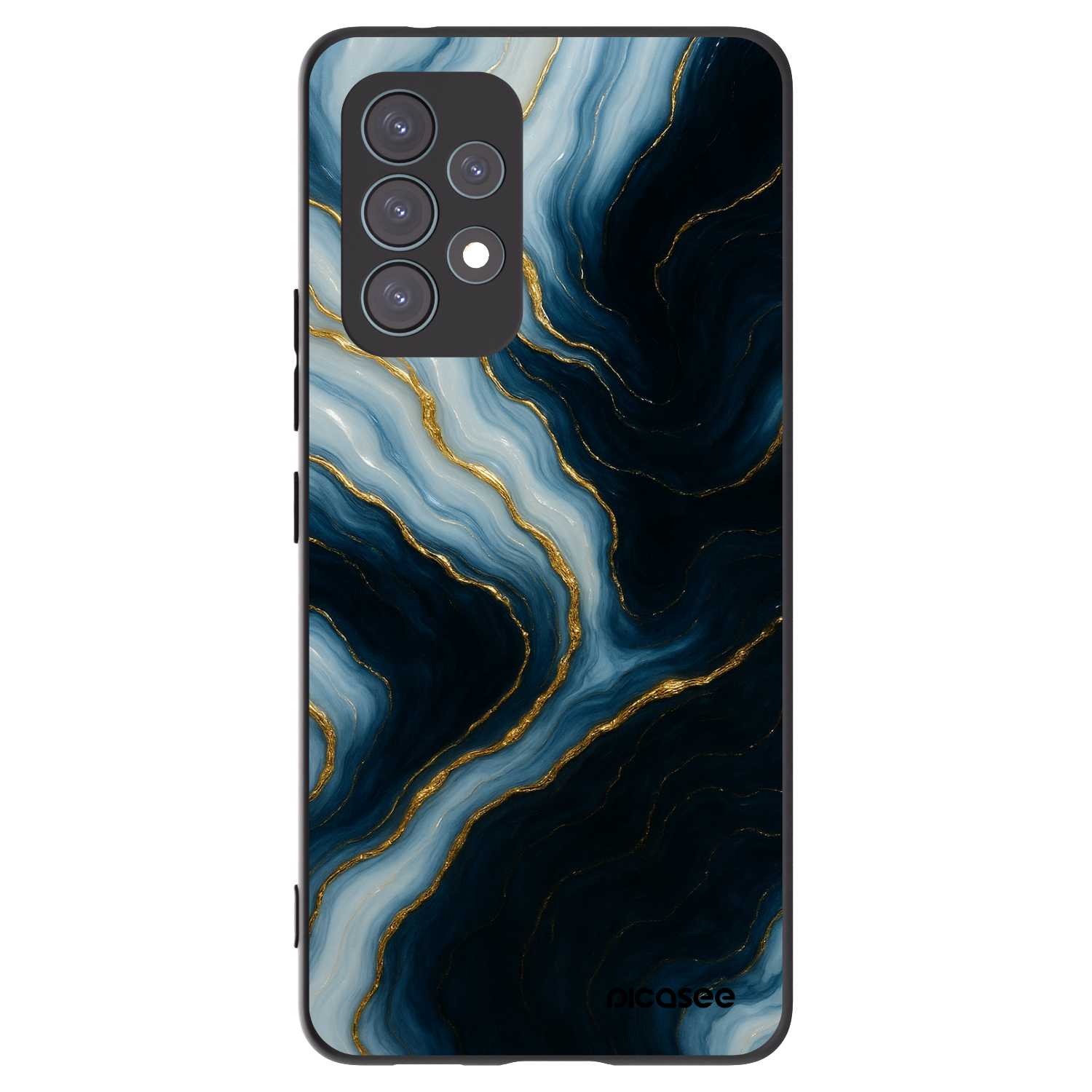 Picasee silikónový čierny obal pre Samsung Galaxy A53 5G A536 - Luna