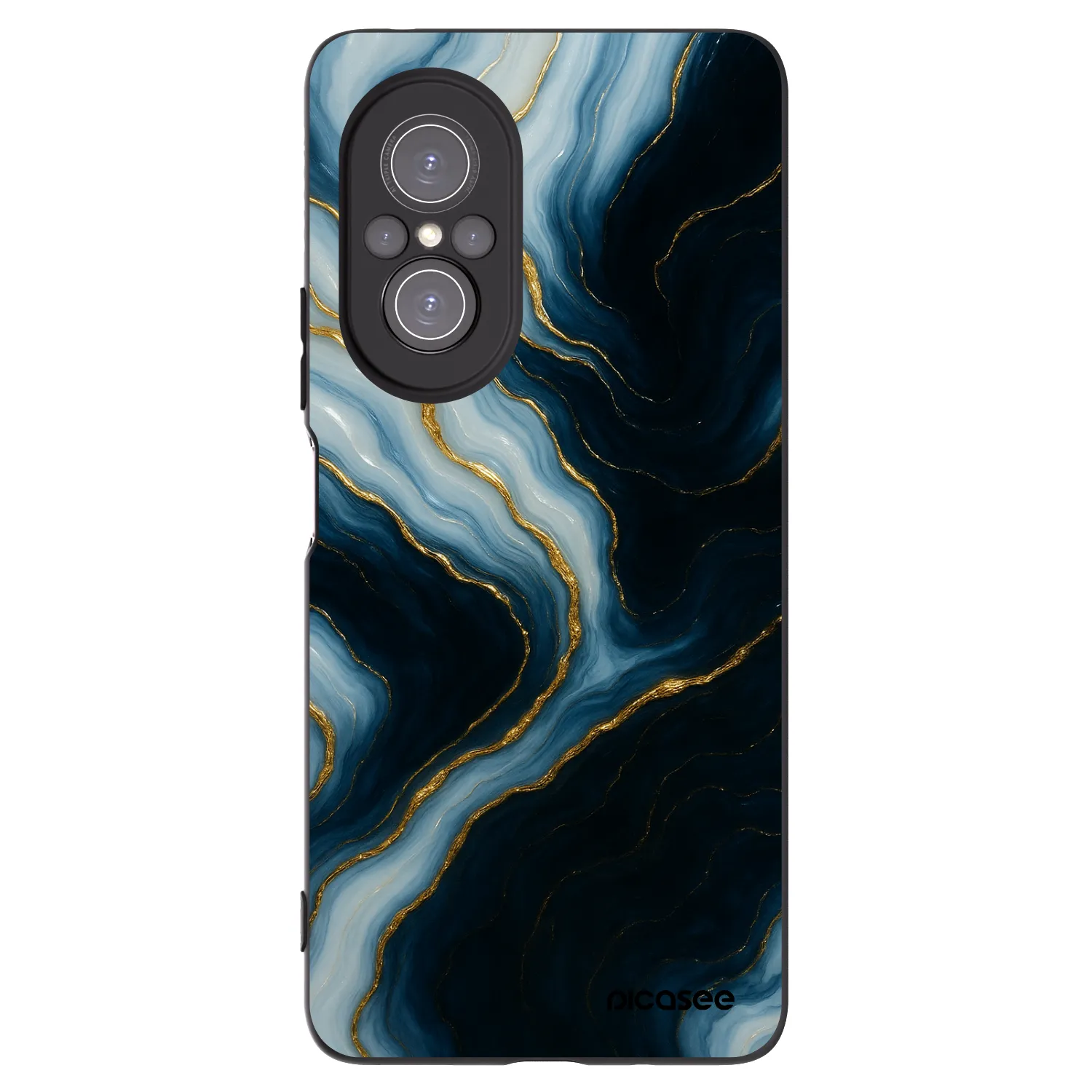 Picasee silikónový čierny obal pre Huawei Nova 9 SE - Luna