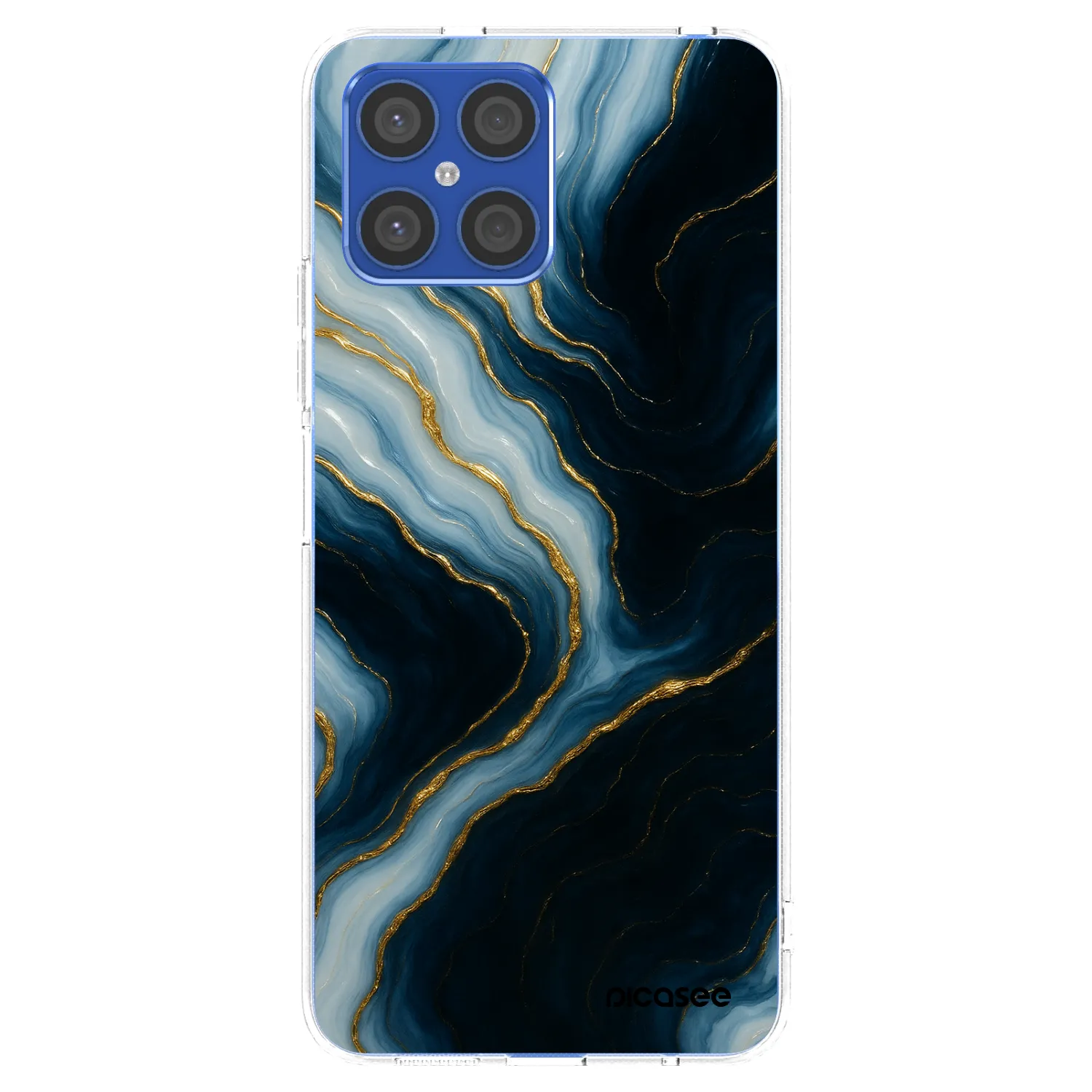 Picasee silikónový prehľadný obal pre Honor X8 4G - Luna
