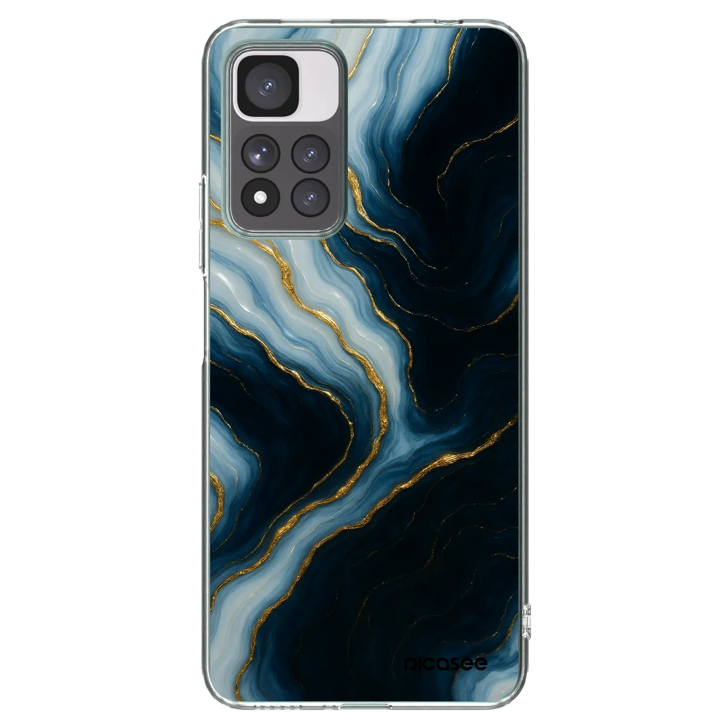 Picasee silikónový prehľadný obal pre Xiaomi Redmi Note 11 Pro+ 5G - Luna
