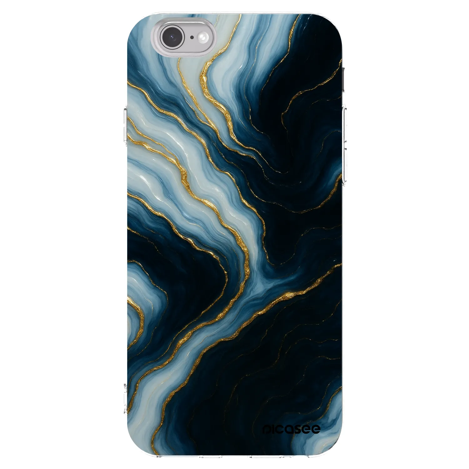 Picasee silikónový prehľadný obal pre Apple iPhone 6/6S - Luna