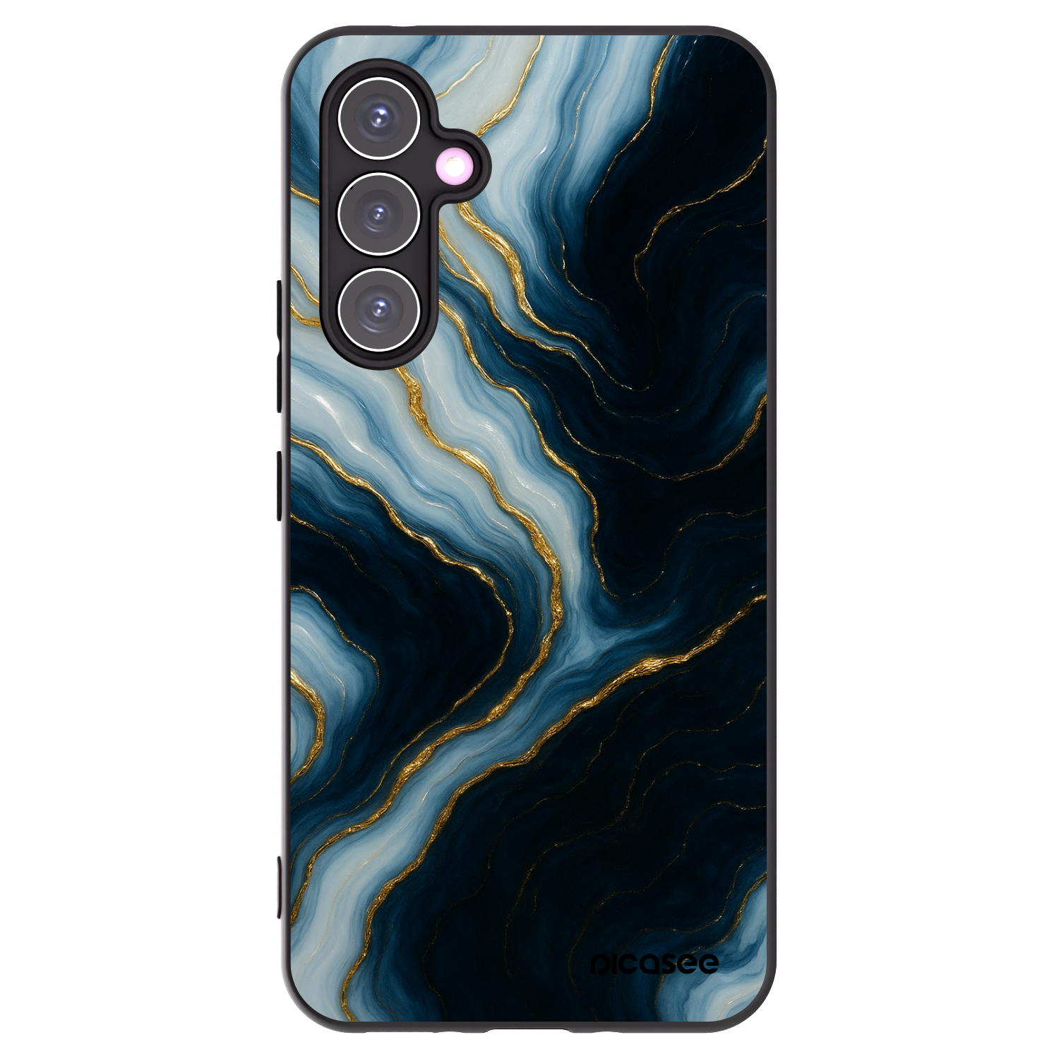 Picasee silikónový čierny obal pre Samsung Galaxy A54 5G A546B - Luna